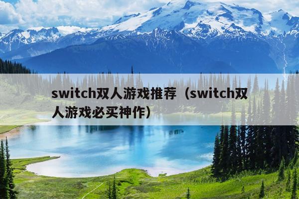 switch双人游戏推荐（switch双人游戏必买神作）