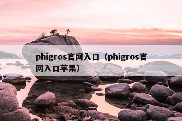 phigros官网入口（phigros官网入口苹果）