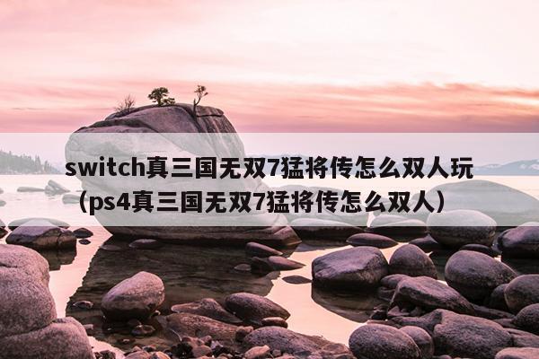 switch真三国无双7猛将传怎么双人玩（ps4真三国无双7猛将传怎么双人）