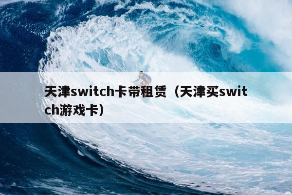 天津switch卡带租赁（天津买switch游戏卡）