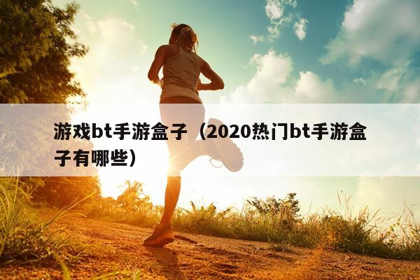 游戏bt手游盒子（2020热门bt手游盒子有哪些）