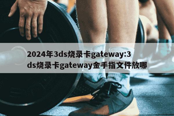 2024年3ds烧录卡gateway:3ds烧录卡gateway金手指文件放哪