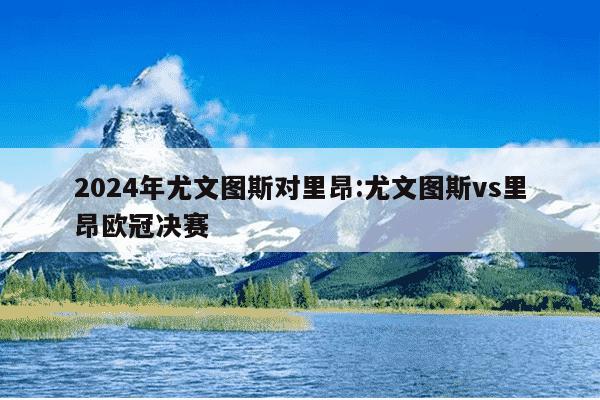 2024年尤文图斯对里昂:尤文图斯vs里昂欧冠决赛