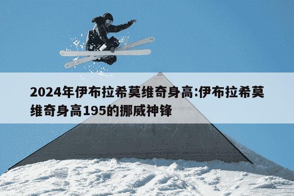 2024年伊布拉希莫维奇身高:伊布拉希莫维奇身高195的挪威神锋