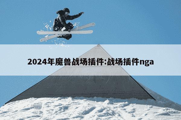 2024年魔兽战场插件:战场插件nga