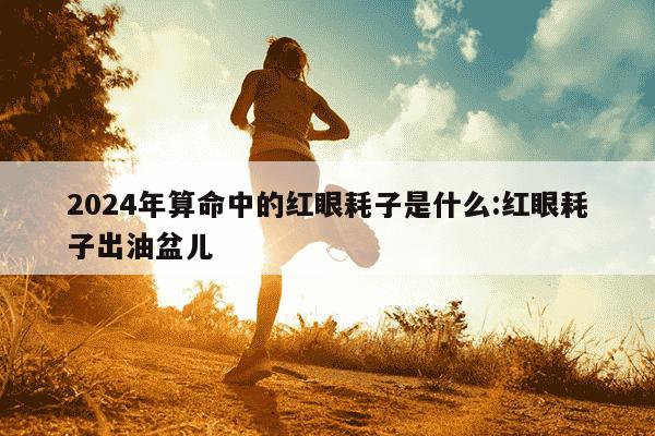 2024年算命中的红眼耗子是什么:红眼耗子出油盆儿