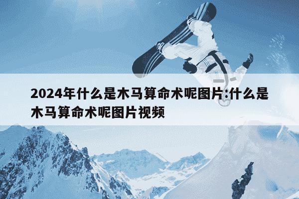 2024年什么是木马算命术呢图片:什么是木马算命术呢图片视频