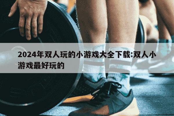 2024年双人玩的小游戏大全下载:双人小游戏最好玩的