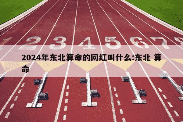 2024年东北算命的网红叫什么:东北 算命